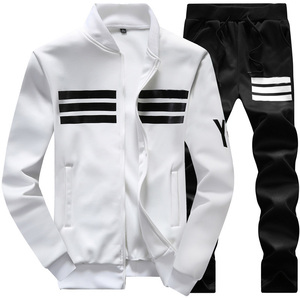 IStapromo Regalos Primavera y Otoño Traje Casual de Dos Piezas para Hombre Talla Grande, Traje Deportivo Transpirable con Cremallera Completa para Hombre al por Mayor - Product Image 4