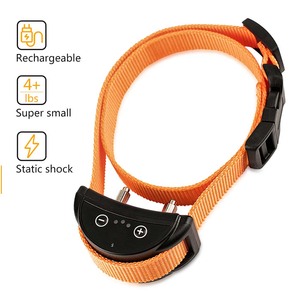 Dog Collar IPX5 Waterproof Rechargeable Type-C <b>Charge</b> <b>Cable</b> No Static Shock Vibration Beep Anti-bark Collar for Dogs - Product Image 2