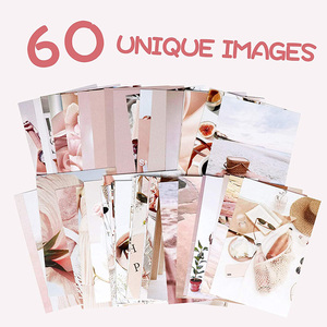 Kit <span class=keywords><strong>Collage</strong></span> da Parete con Immagini Estetiche Color Pesca e Verde Acqua, Kit per <span class=keywords><strong>Collage</strong></span> da Parete Estetico, Immagini Estetiche per <span class=keywords><strong>Collage</strong></span> da Parete - Product Image 6