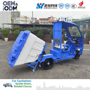 Triciclo Eléctrico de Alta Gama para Limpieza Rápida - Vehículo de Tres Ruedas para Limpieza Sanitaria y Recolección y Transferencia de <span class=keywords><strong>Basura</strong></span> - Product Image 4