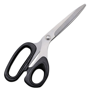 Lu Ban's Work Tailor Scissors 9-Inch Stainless Steel Blade <b>Plastic</b> Handle For Fabric Paper Leather Cutting - Product Image 3