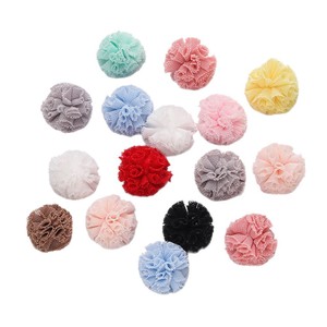 Pompons en maille élastique 1,5 cm, accessoires de vêtements DIY pour la création de bijoux, fournitures artisanales faites à la main - Product Image 5
