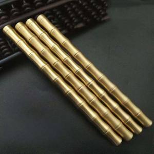 Bolígrafo Metálico Promocional al por Mayor, con Logotipo Grabado Personalizado, Acabado en Latón y Cobre, Punta de 0.5 mm, Tinta Negra, Diseño Atractivo para Regalos - Product Image 1