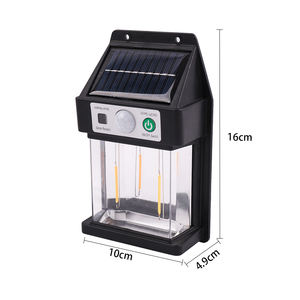 Lampe murale solaire en tungstène à batterie 3W 18650 <span class=keywords><strong>Détecteur</strong></span> <span class=keywords><strong>de</strong></span> lumière du soleil Lampe <span class=keywords><strong>détecteur</strong></span> <span class=keywords><strong>de</strong></span> <span class=keywords><strong>mouvement</strong></span> étanche Lampe solaire <span class=keywords><strong>de</strong></span> jardin pour l'<span class=keywords><strong>extérieur</strong></span> - Product Image 1