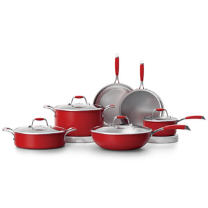 Juego de Utensilios de Cocina de Acero Inoxidable 316 de 13 Piezas con Sartén, Olla para Sopa, Wok, Apto para Horno, Solo Lavar a Mano - Product Image 1