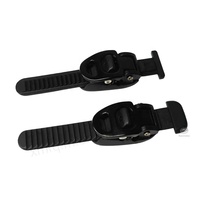 Sangles à boucle pour patins à roues alignées 10CM 12CM, pièces de rechange et accessoires avec vis, Hebilla Para Patines De Velocidad En Linea