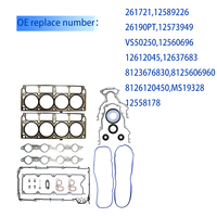 Set Kit Gasket GEN 3 III LS dengan Gasket Kepala MLS untuk Chevrolet GMC 4.8L 5.3L 6.0L V8 tahun 2002-2010 OE 261721 12589226