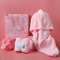 Prix d'usine, Meilleures ventes, Cadeaux de la Saint-Valentin 2026, Ensemble de serviettes de bain pour femmes, Coffret cadeau pour mariage, fête des mères