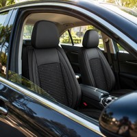 Housses de siège de voiture toutes saisons en cuir premium, ensemble complet universel, imperméables et confortables pour Prius