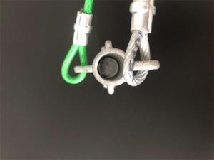 Vis de sol, en acier léger, ancre en spirale avec boucle Anti-vol pour le vinaigre d'arbre - Product Image 3