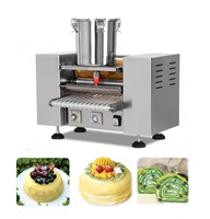 Machine à crêpes automatique professionnelle, machine à faire des crêpes moelleuses, machine pour le commerce hôtelier néerlandais, japonais, coréen, français, indonésien
