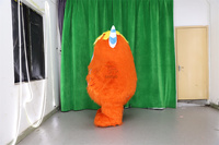 Disfraz Halloween Cosplay Mascota Disfraces Inflable Ojo Monstruo Inc Personaje