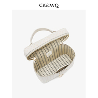 Sac à main de créateur en gros, sac à maquillage rétro imprimé, sac à main quotidien pour femme avec poignée supérieure et chaîne détachable
