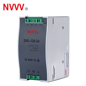 Din Railインテリジェント<span class=keywords><strong>DR</strong></span>-120W 12-48V自動家庭用AI 3Dプリンター環境的に高周波スイッチング電源SMPS - Product Image 1