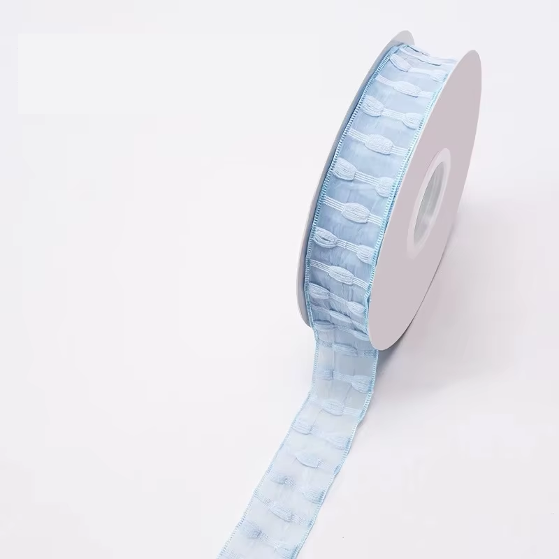 Bleu brumeux 2,5 cm * 9 m