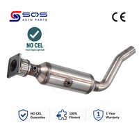 Convertisseur catalytique à montage direct de haute qualité pour système d'échappement de voiture, compatible Jeep Patriot 2.0L, certifié CE, fourni par l'usine SQS OEM/ODM