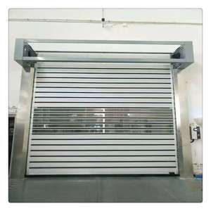 Puerta de Garaje Enrollable Manual de Fácil Apertura y Cierre, de Acero Galvanizado de Una Sola Capa - Product Image 5