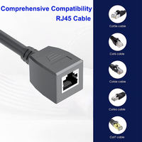 Adaptateur d'extension Ethernet Starlink Satellite Gen3 SPX vers RJ45, câble convertisseur rectangulaire pour routeur parabolique avec emballage – Vente en gros