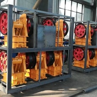 Concasseur à mâchoires PE150x250 PE200x300 pour le concassage du calcaire, du marbre et du gypse, capacité de 1 à 3 à 5 T/h, granulométrie de sortie 0-10 mm en Éthiopie et au Bénin