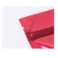Sachet plat en aluminium alimentaire à faible MOQ pour pochette barrière, scellage 3 côtés, anti-humidité, pour sachet de thé, sachet sous vide en PE, petit échantillon