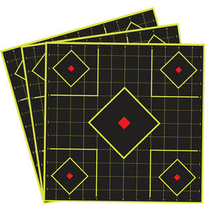 Toptan 12X12 inç görüş reaktif çekim hedef Sticker sopa & sıçramak kendinden yapışkanlı çekim hedefleri - Product Image 4