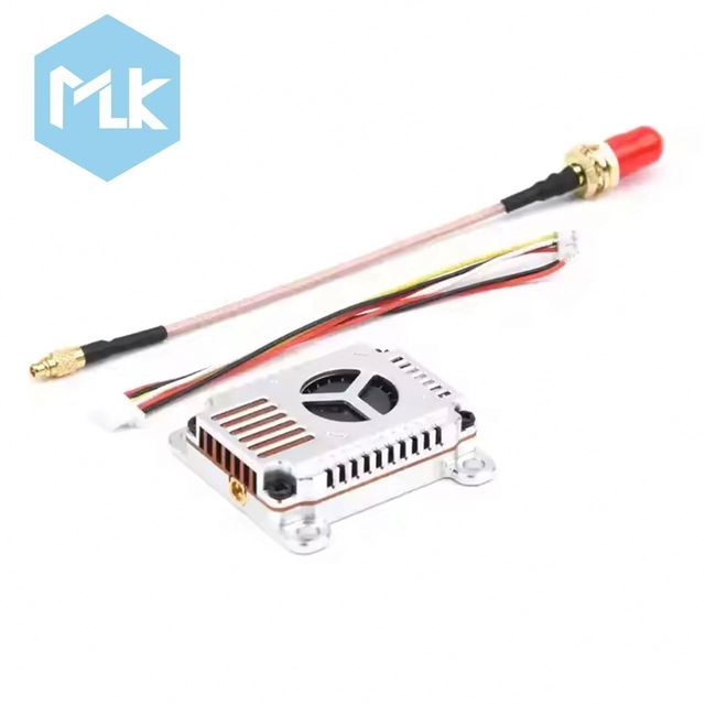 MLK New Arrival 5.8GHz 3W Video VTX With Adjustable 48CH 25mW/1000mW/2000mW/3000mW Power for RC