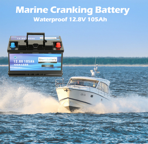 1200cca משאית cttared 12v 105ah ליתיום lifepo4 סוללת פתיחה ימית - Product Image 5