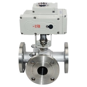 שסתום כדורי חשמלי תלת-כיווני MINASEN DN80 עם מהדק, SS304, סוג T, סוג L, הפוך, ניתוק, הסטה, ויסות זרימה - Product Image 3
