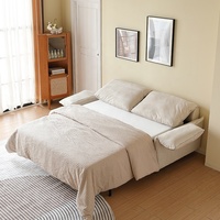Canapé-lit intelligent inclinable double usage, pliable et extensible, pour chambre, balcon, salon, espace compact, avec télécommande