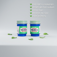 Baume réparateur portable à la menthe poivrée, baume rafraîchissant à la menthe poivrée avec menthe naturelle et menthol pour soulager les piqûres de moustiques
