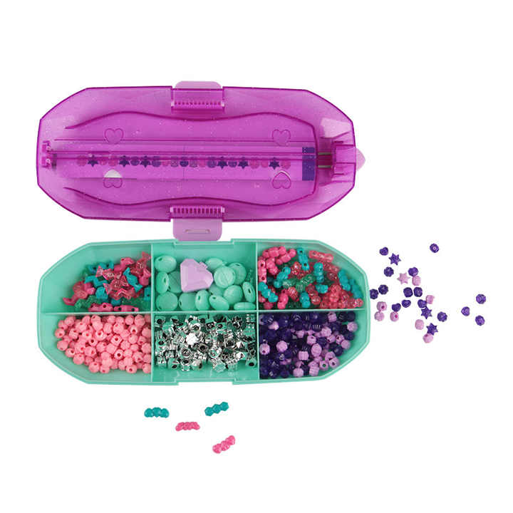 Perles Colorées Pour Fabriquer Soi-même Des Bracelets, Des Bijoux Avec Des Perles En Verre Colorées, Kit De Perles à Enfiler Pour Enfants, Vacances, Anniversaires, Perles Pour La Fabrication De Bijoux