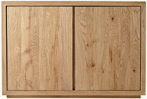 Aparador Moderno de Madera Maciza de Alta Calidad con 2 Puertas para Interiores, Mueble Buffet Natural - Product Image 2