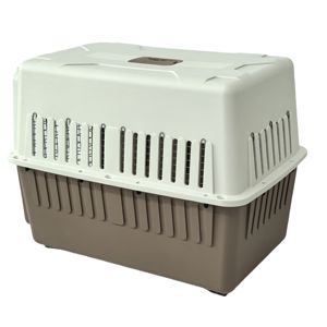 पालतू वाहक एयरलाइन शिपिंग ने प्लास्टिक कुत्ते परिवहन बॉक्स पालतू पिंजरों बैग वाहक और यात्रा क्रेट्स केनेल - Product Image 6