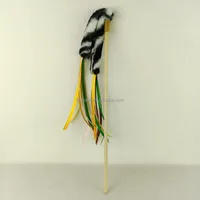 Classique léopard rayure chat baguette jouet écologique doux en peluche Teaser Style Simple bois matériel pour le nettoyage des dents
