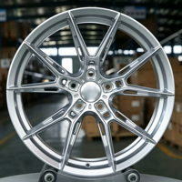 Jantes en alliage Flow Forming de 17, 18, 19 pouces, design à rayons fendus, en stock, PCD 5x108/112/114.3/120 pour BMW Audi Mercedes Benz