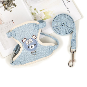 Arnés Ajustable para Perro Kangdarpet con Diseño de Oso de Dibujos Animados, Acolchado, Ecológico, Anti-Escape, Transpirable y de Color Sólido - Product Image 6