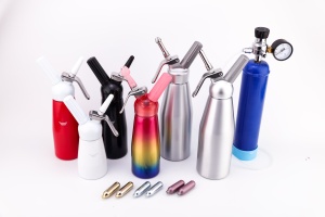Galawhip Professional 0.95L Steel Cream Dispenser High Quality Wholesale Factory Price Industrial <b>Gas</b> <b>Cylinder</b> - Product Image 4