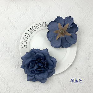 Cabezas de rosas artificiales Lefie Rose de 12 cm, flores de seda para decoración de bodas, hogar y accesorios de fotografía. - Product Image 4