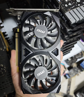 Carte graphique pour ordinateur de jeu RTX 3050 6 Go 8 Go d'occasion en bon état de marche Mémoire vidéo GDDR6 Ventilateur de refroidissement