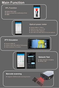 S357 5G Telecom <span class=keywords><strong>Test</strong></span> PDA Android 12 1G/2.5G Port 160M Bandbreite WLAN Signalanalyse Leistungsmesser IPTV VFL Gigabit-Geschwindigkeitstest - Product Image 5