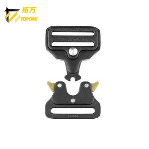 39MM Eco-vriendelijke matzwarte snelkoppeling riemen- en tassen gespen met aangepast LOGO - Product Image 3