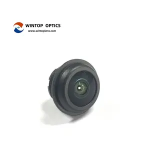 Lensler tedarikçisi 1/2.7 "Cmos DFOV200 derece geniş açılı balık gözü Lens M12 montaj kurulu 360 derece Lens kurbağa balık lens sualtı