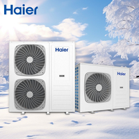 Bomba de Calor Aire-Agua Monobloque DC Inverter de Alta Eficiencia Energética (ERP) con Refrigerante R290, 12 kW, -25°C, para Calefacción y Refrigeración Central