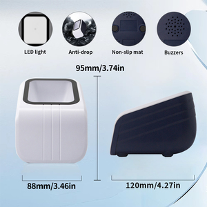 Считыватель штрих-кодов JINGXIN для кассовых операций, экономичный настольный сканер QR-кодов с поддержкой декодирования различных форматов - Product Image 5