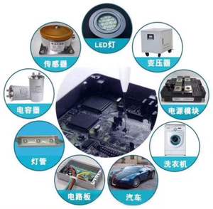 Không thấm nước Silicone potting hợp chất Sealant điện tử dính cho biến tần chuyển đổi trình điều khiển PCB đóng gói - Product Image 5