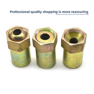 Hogedruk Hydraulische Slangfittingen Metrische Amerikaanse Britse Standaard Staaldraad Koolstofstaal Flexibele Slangbewerking - Product Image 3