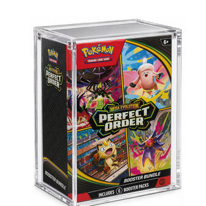 Étui en acrylique pour Mega <span class=keywords><strong>Evolution</strong></span> Perfect Order Booster Bundle, 6 boosters avec couvercles magnétiques, étui de protection - Product Image 1
