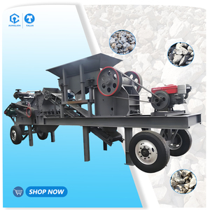 Frantoio a Mascelle Mobile Diesel Pe400x600 di Alta Qualità per Frantumazione di Roccia e <span class=keywords><strong>Materiali</strong></span> Granitici - Product Image 1