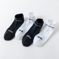 Chaussettes de sport personnalisées Elite, respirantes, en coton, avec semelle en tissu éponge, pour la course à pied, le basketball, chaussettes mi-mollet