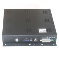 HCL-104BS Panneau d'affichage multifonction moderne en acier inoxydable pour ascenseur, rappel de surcharge, indicateur d'étage, appartement, villa